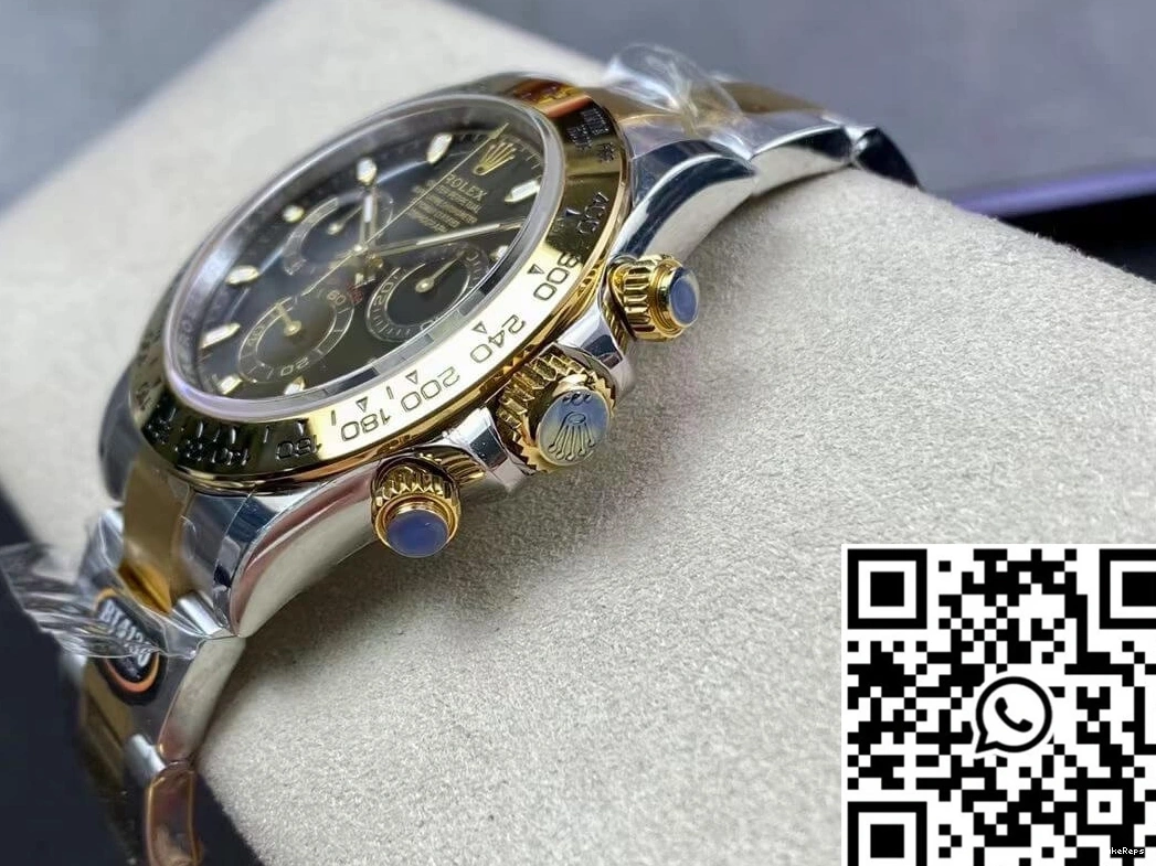 Gold Factory Daytona BT Yellow Black M116503-0004 Dial Rolex 0818